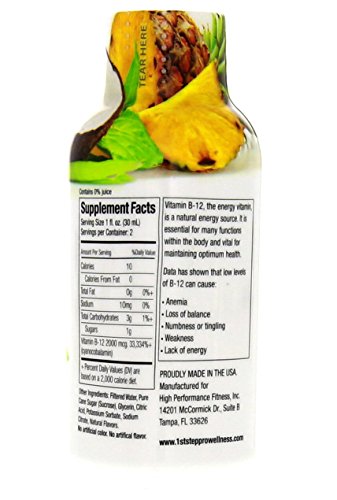 Botella 1st Step B-12 Boost vista lateral