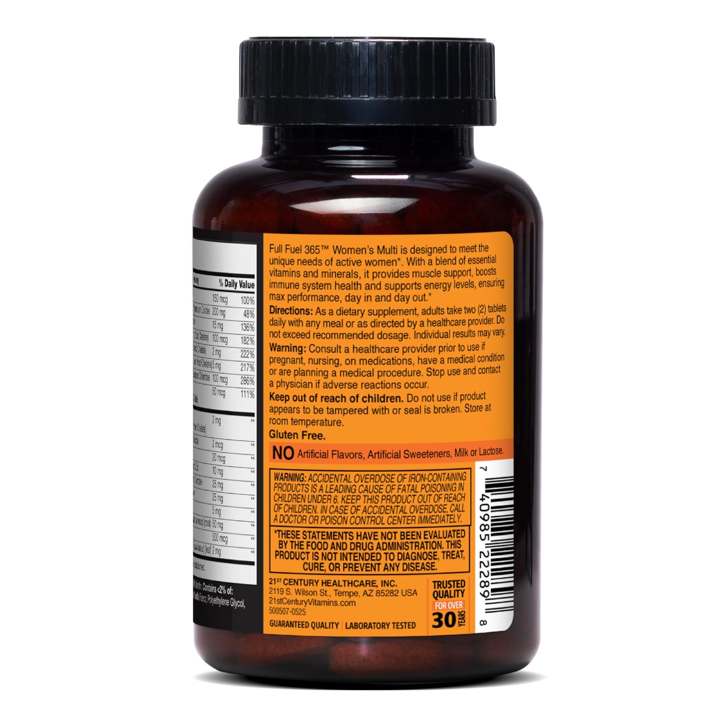 Cápsulas multivitamínicas para mujer 21st Century