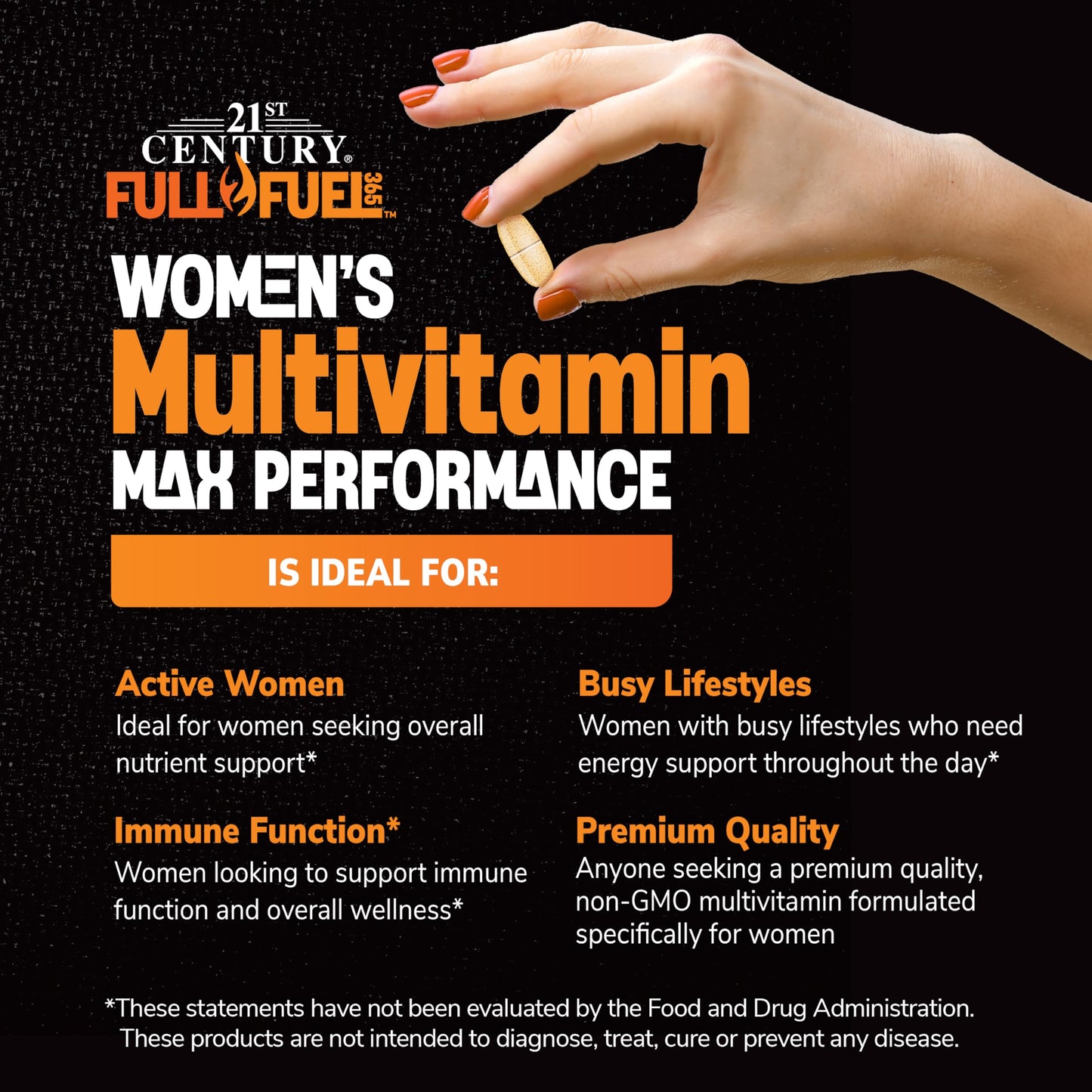 Suplemento 21st Century Multi Max Performance para mujer