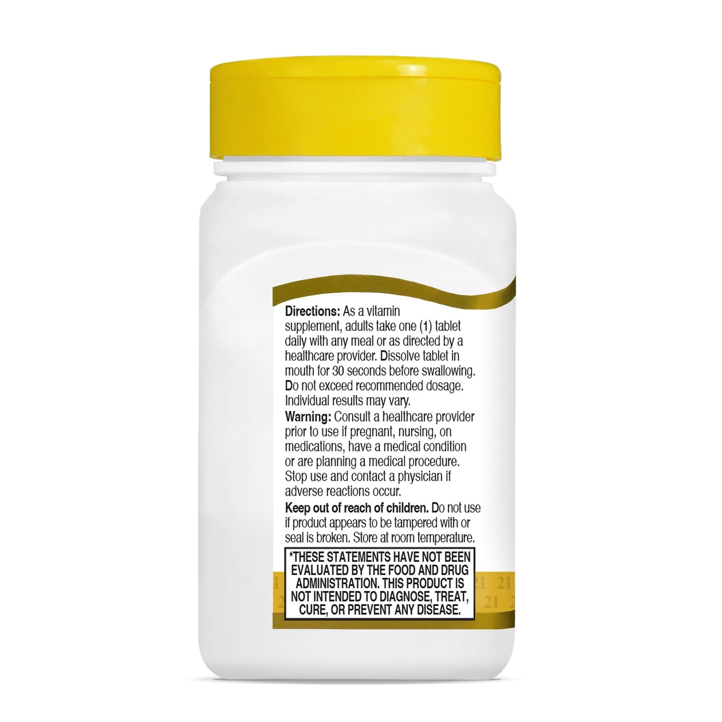 21st Century Vitamina B-12 sublingual