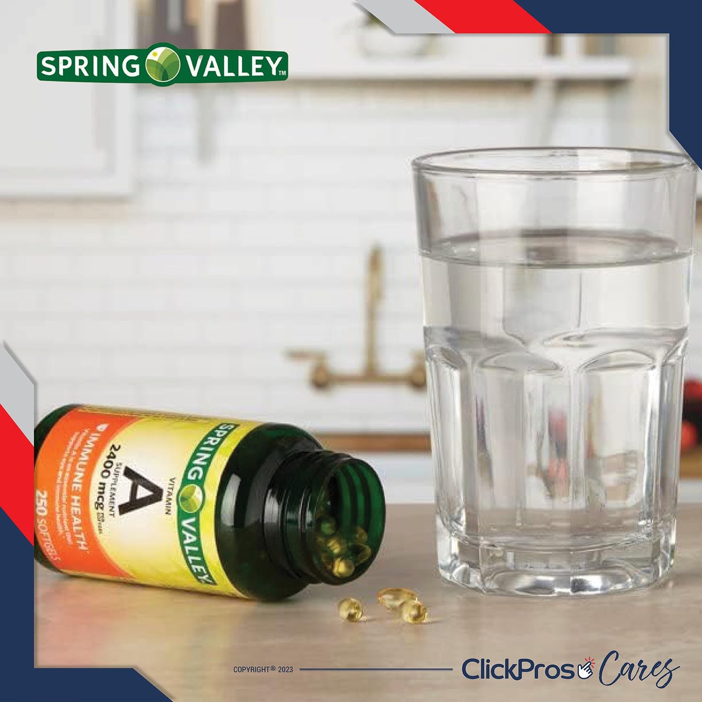 2400 mcg vitamina A libre de conservantes