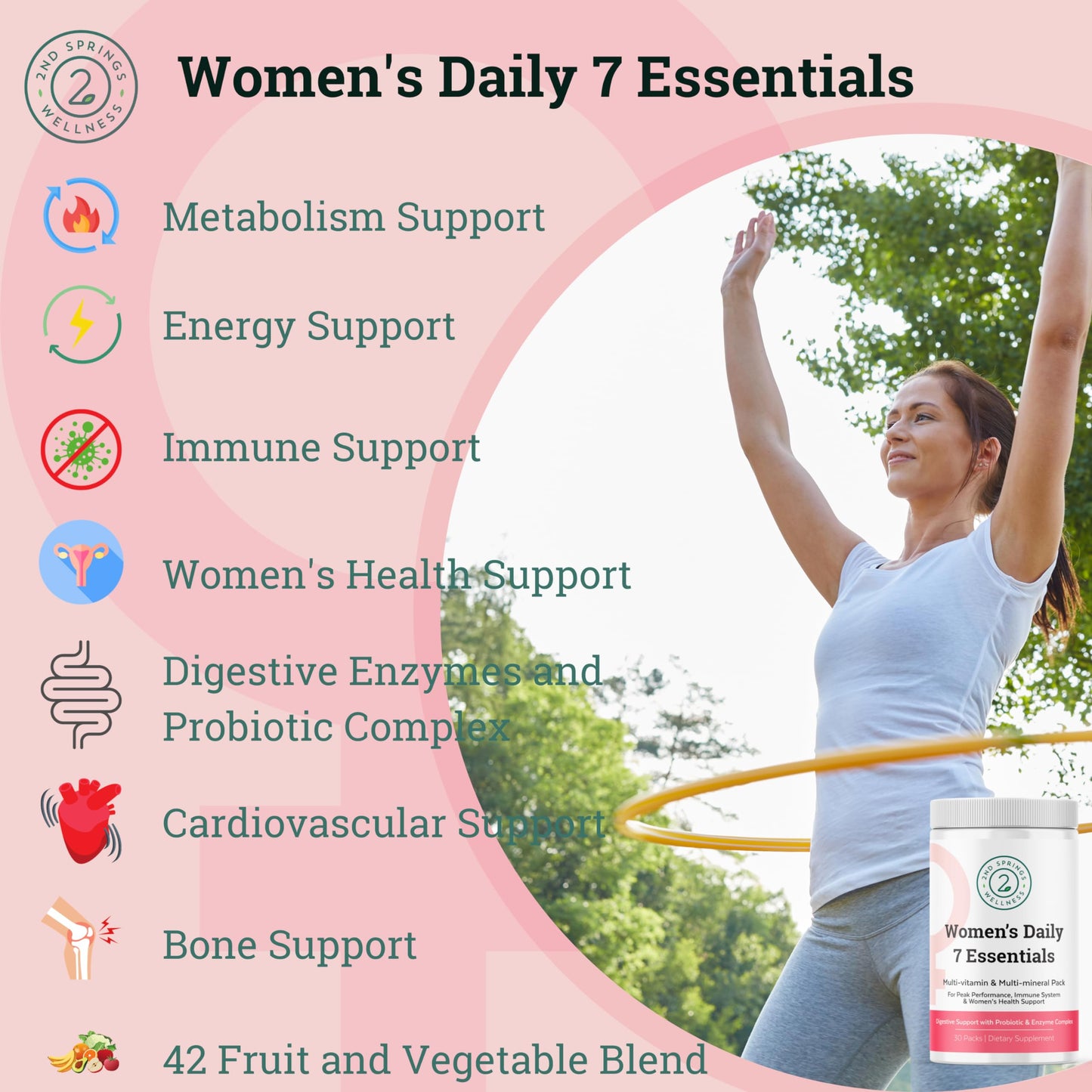 2nd Springs Daily 7 Essentials soporte diario