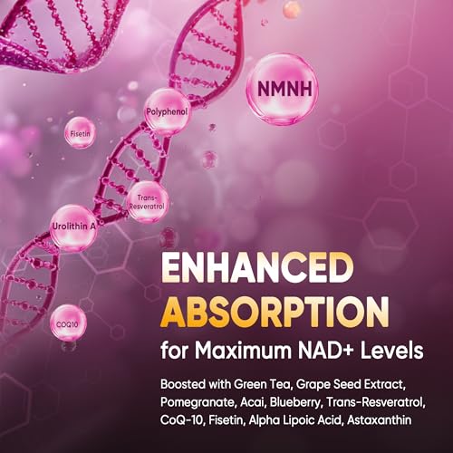 Absorción mejorada de NAD+ con suplementos Nextdia