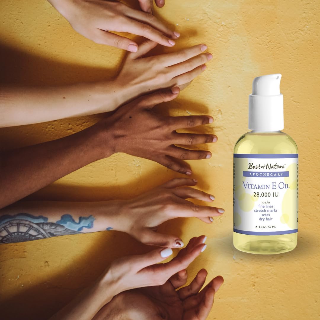 Aceite vitamina E Best of Nature fragancia neutra