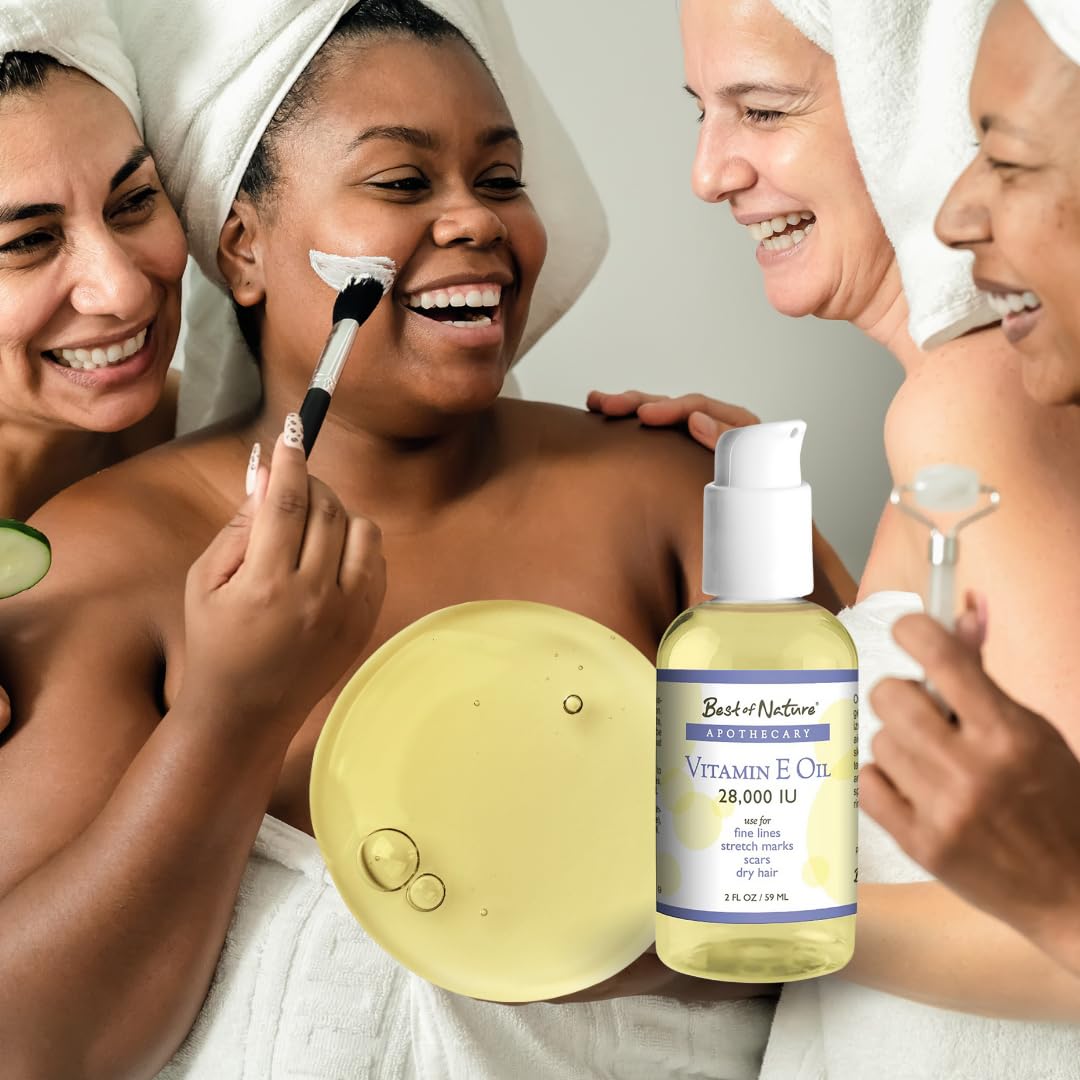 Aceite de vitamina E para labios y cutículas