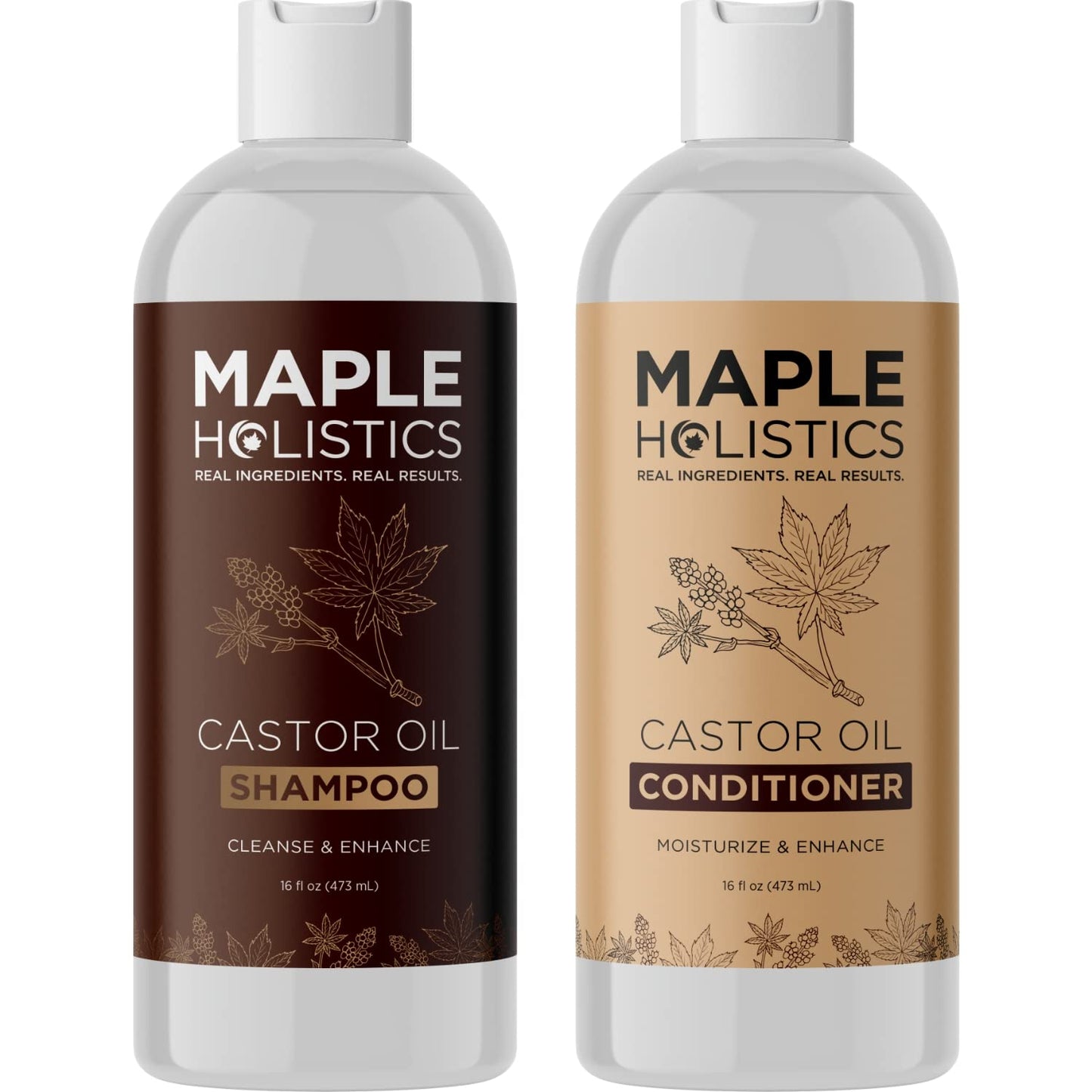 Acondicionador voluminizador biotina Maple Holistics para cabello débil