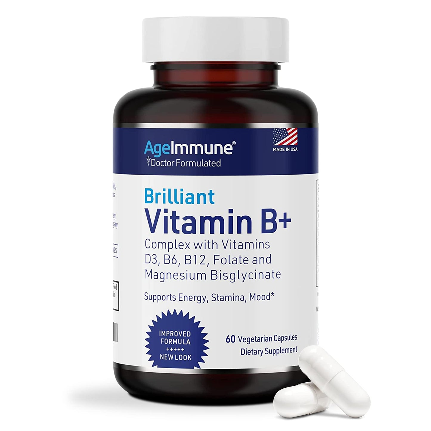 Vista inferior y base caja AgeImmune Complejo B