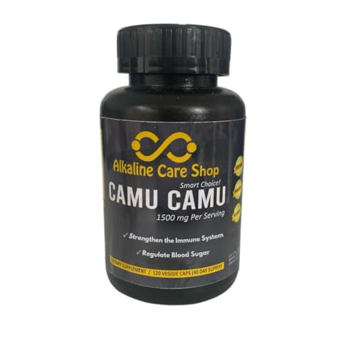 Paquete de cápsulas de vitamina C de Alkaline Care.