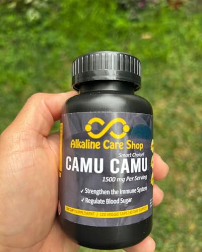 Suplementos de vitamina C de Camu Camu naturales.