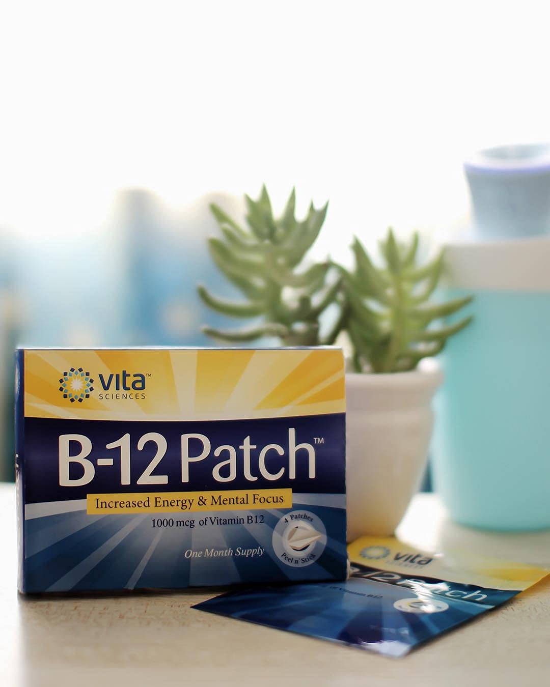 Aplicación discreta parche vitamina b12 Vita Sciences