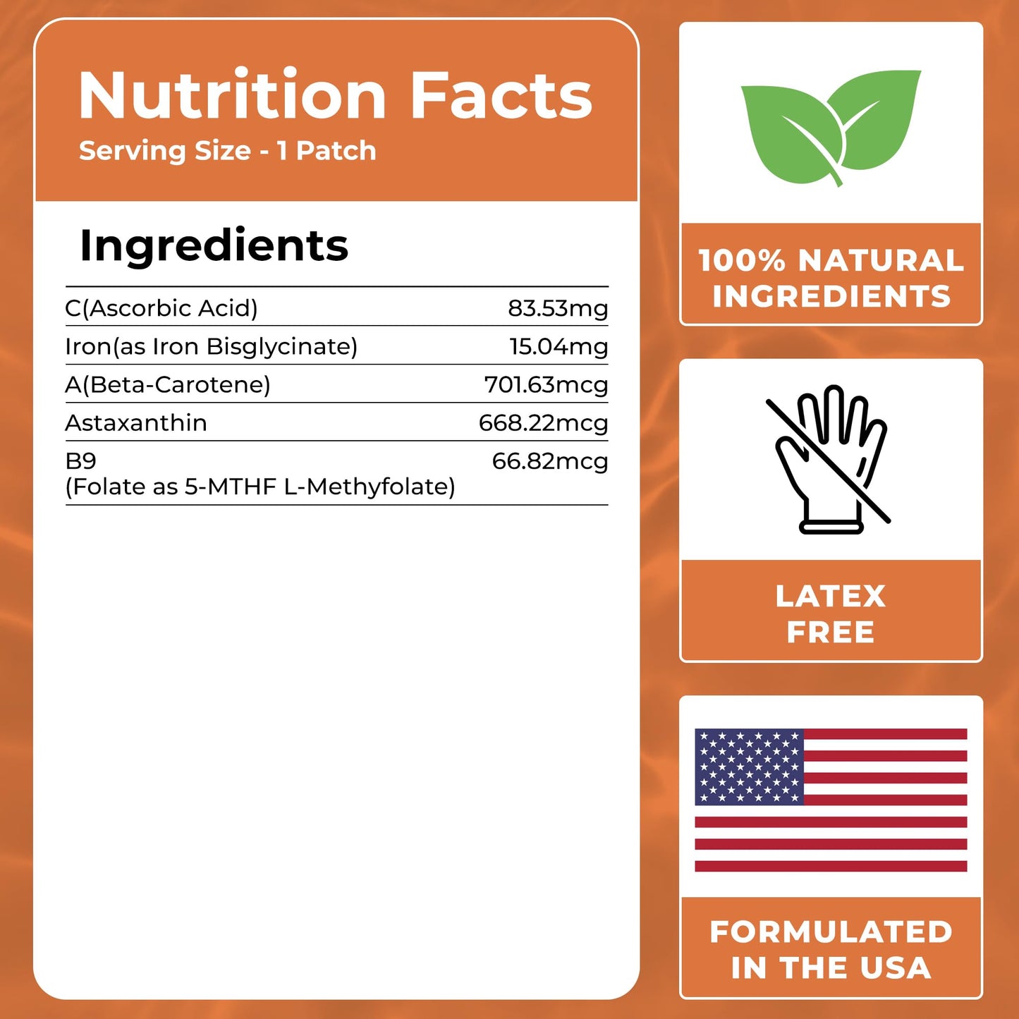 Aplicación parches VIORY C para hombres y mujeres