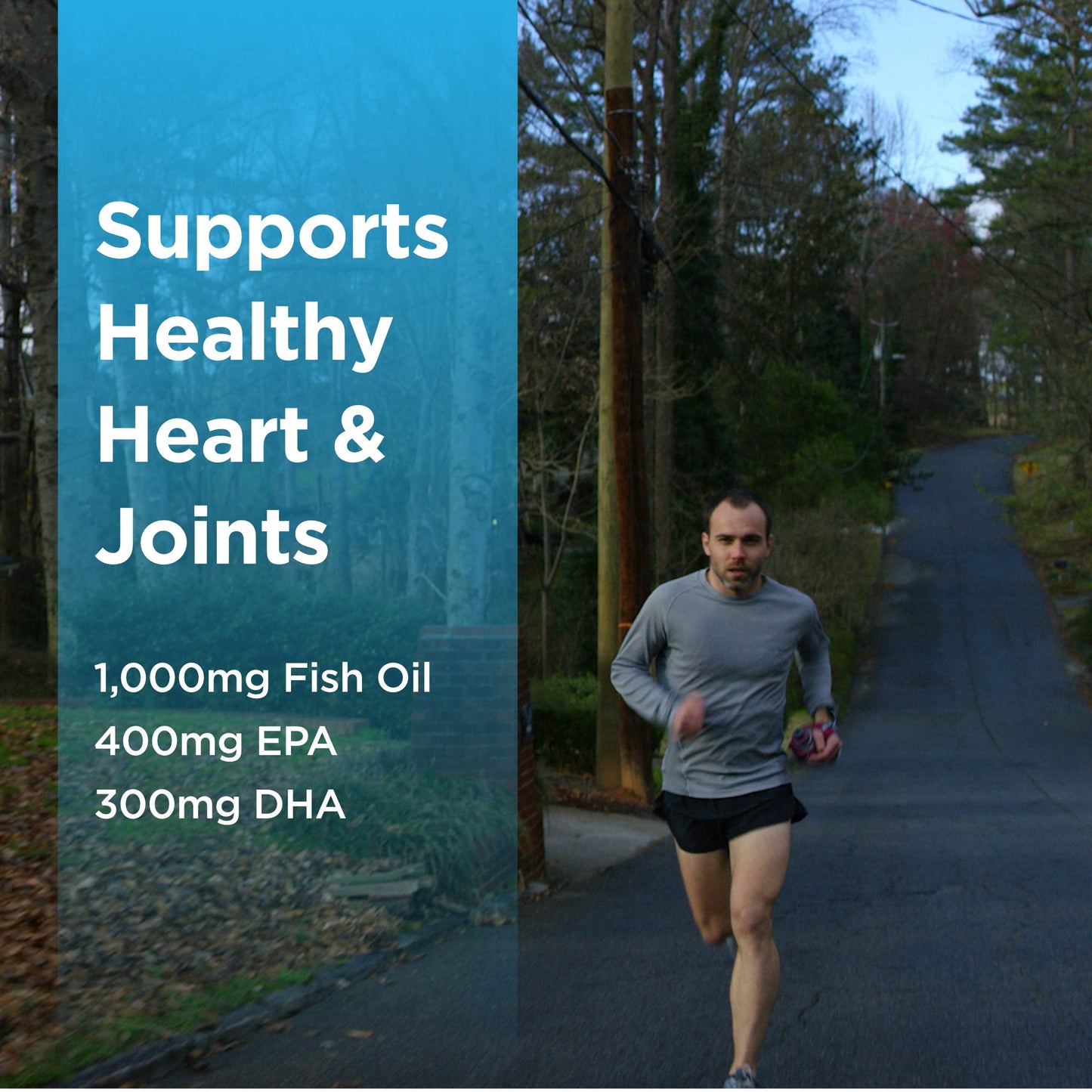 Apoyo para el corazón y articulaciones con Omega 3