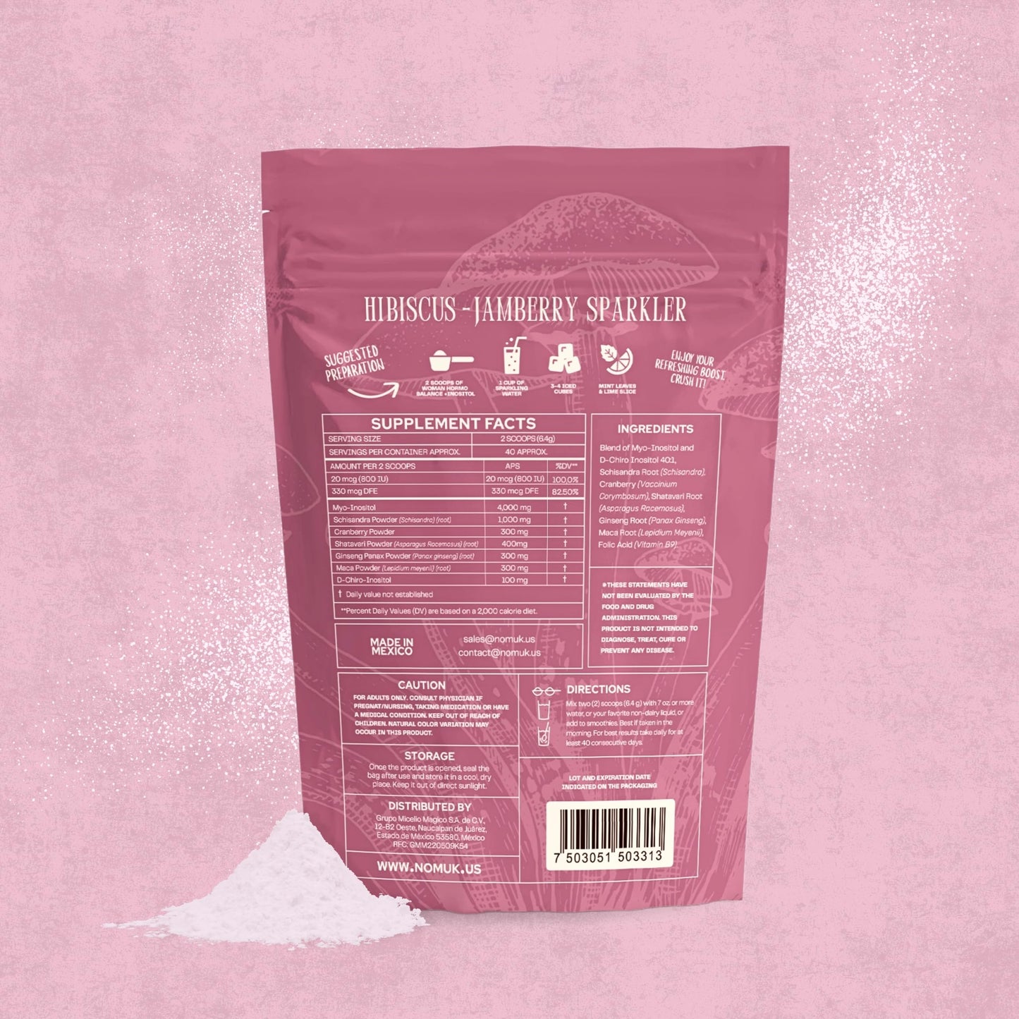 Apoyo para función ovárica y ciclo menstrual