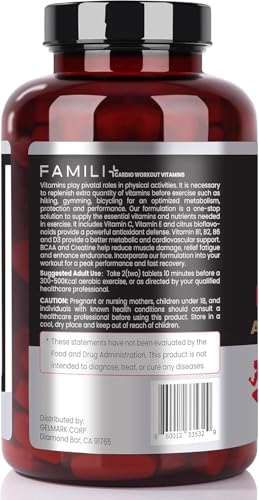 Apoyo inmunitario y de músculo con multivitamínico