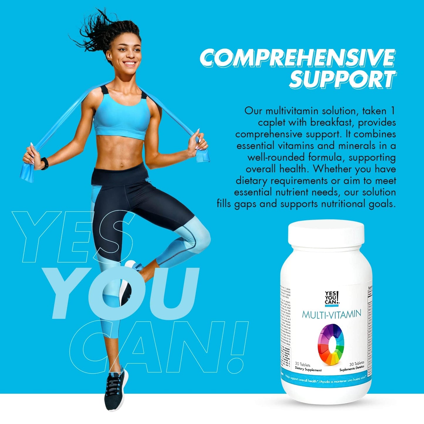 Apoyo integral multivitamínico Yes You Can