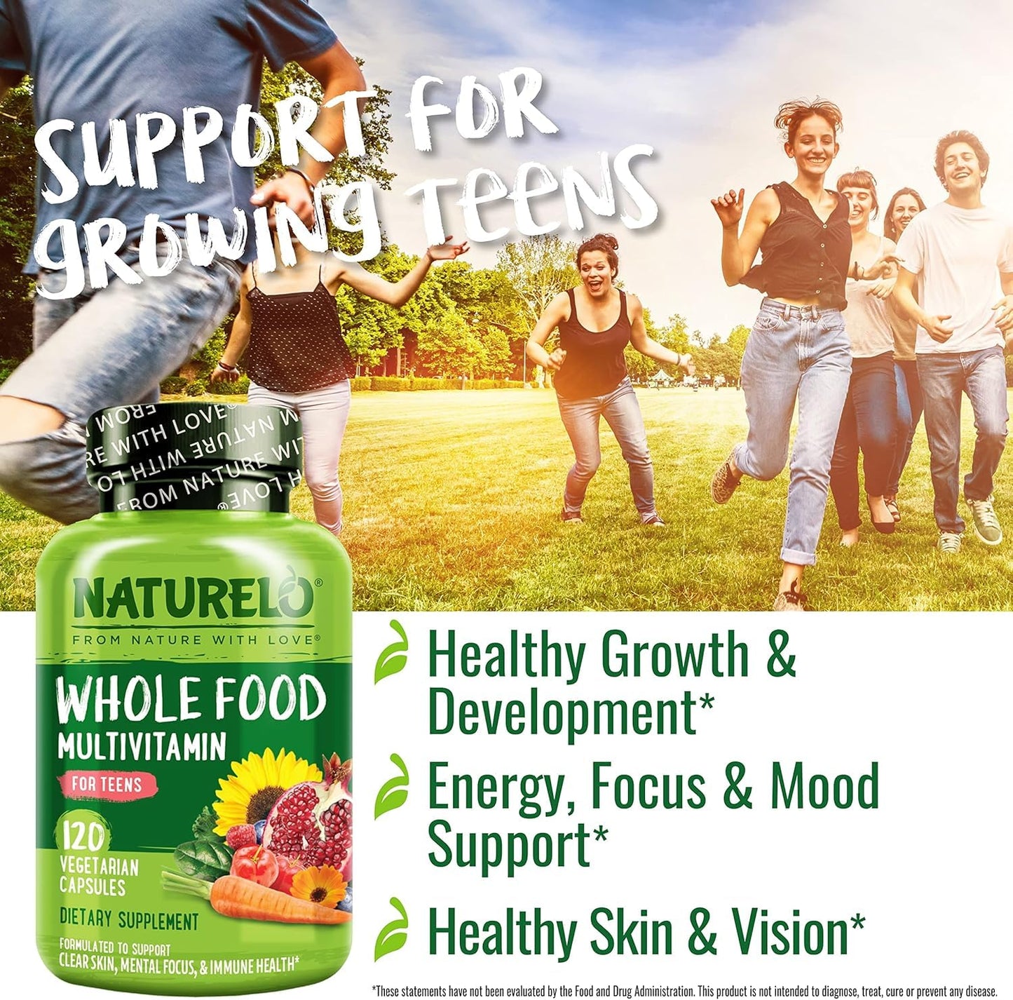 Apoyo nutricional con el multivitamínico Naturelo.