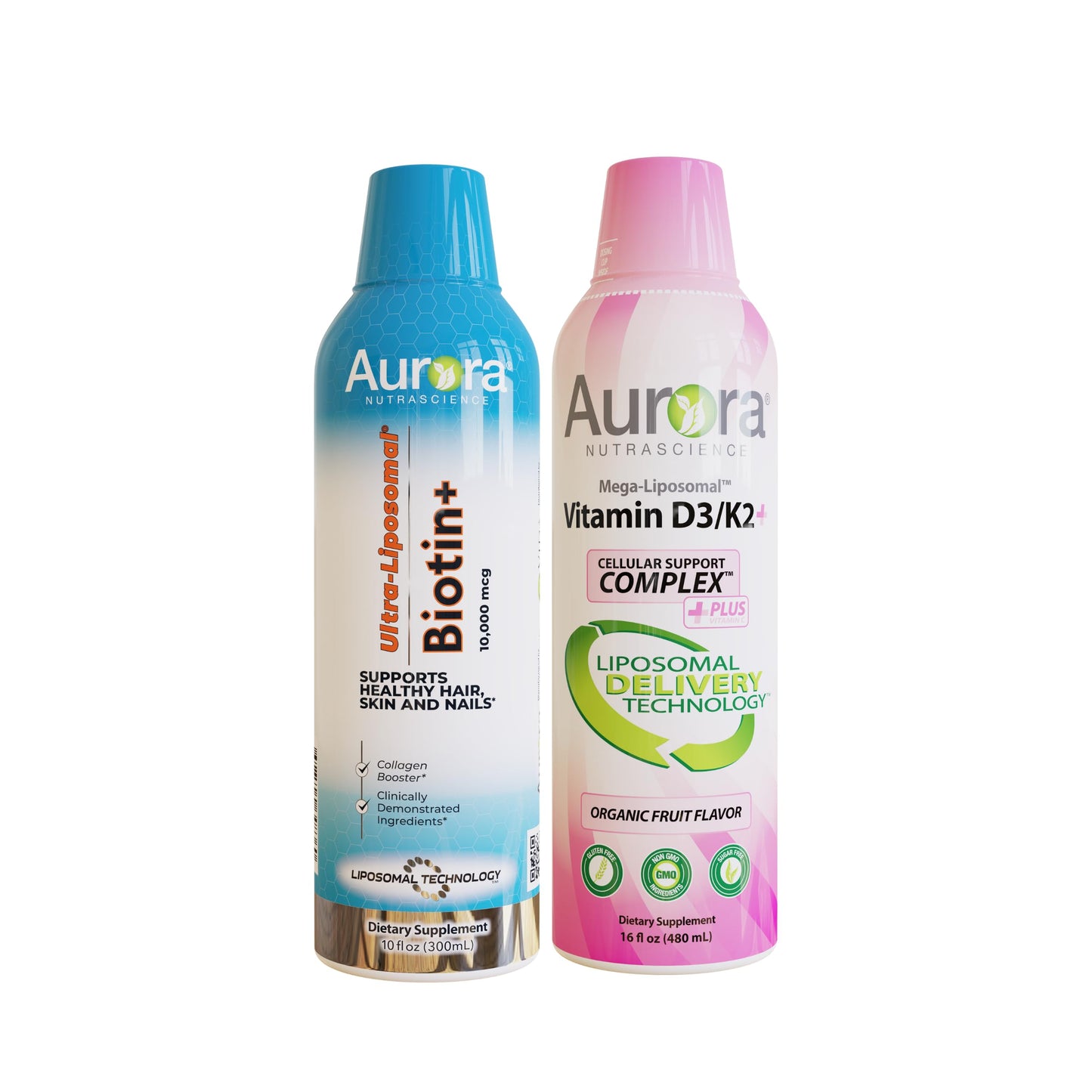 Aurora Nutrascience Suplemento Mega-Liposomal Vitamina D3 K2