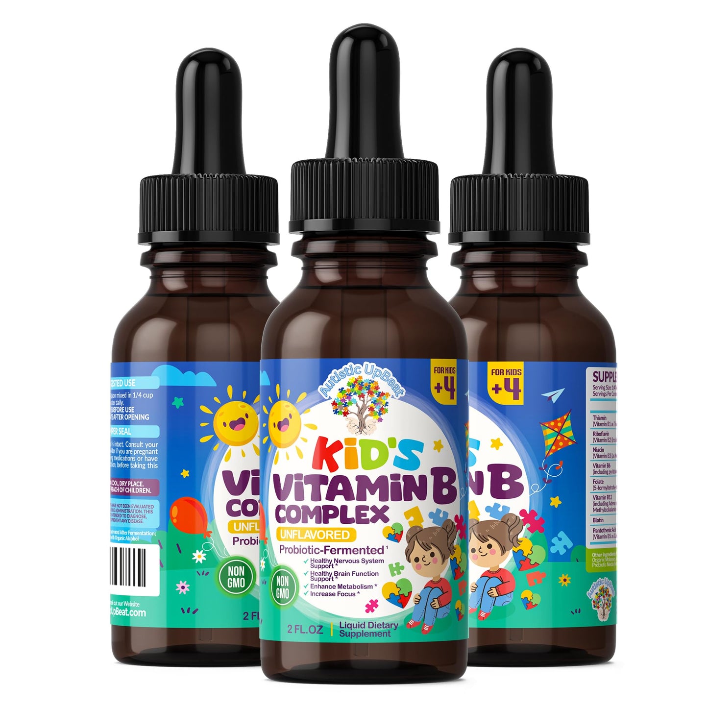 Autistic UpBeat apoyo neurodesarrollo y energía para niños