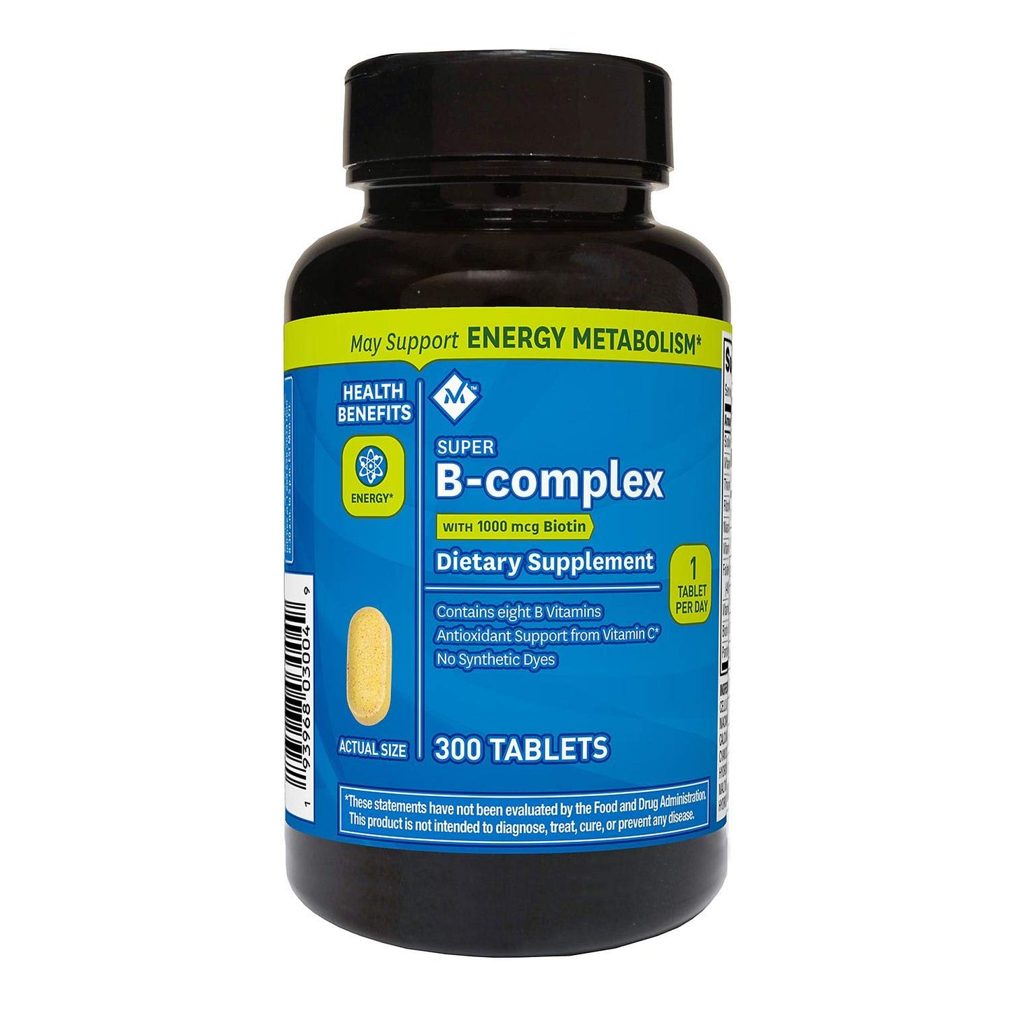 Ayestar Member's Mark Super B-Complex suplemento 300 cápsulas
