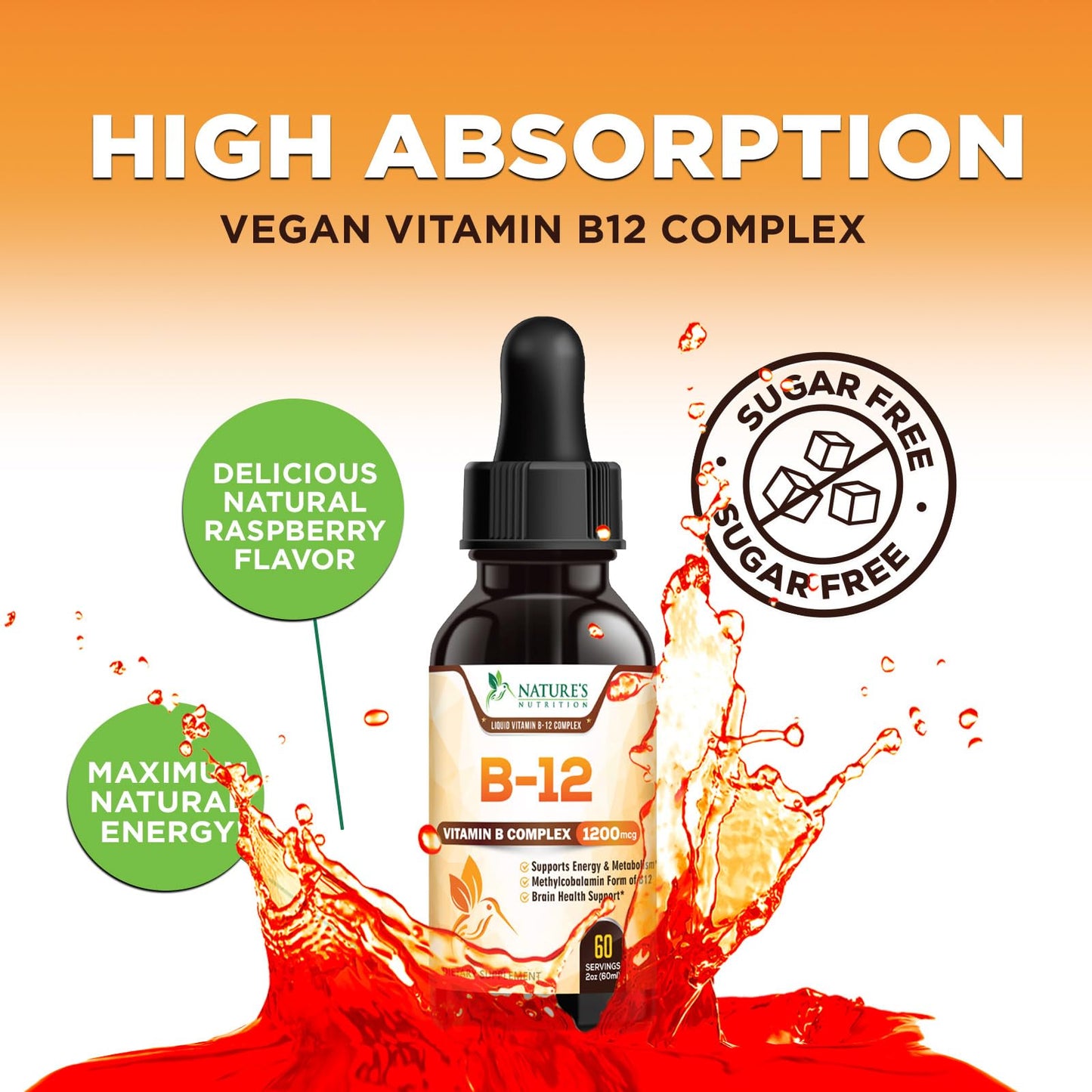b12 gotas suplemento energía vegano complej vitamínico naturaleza