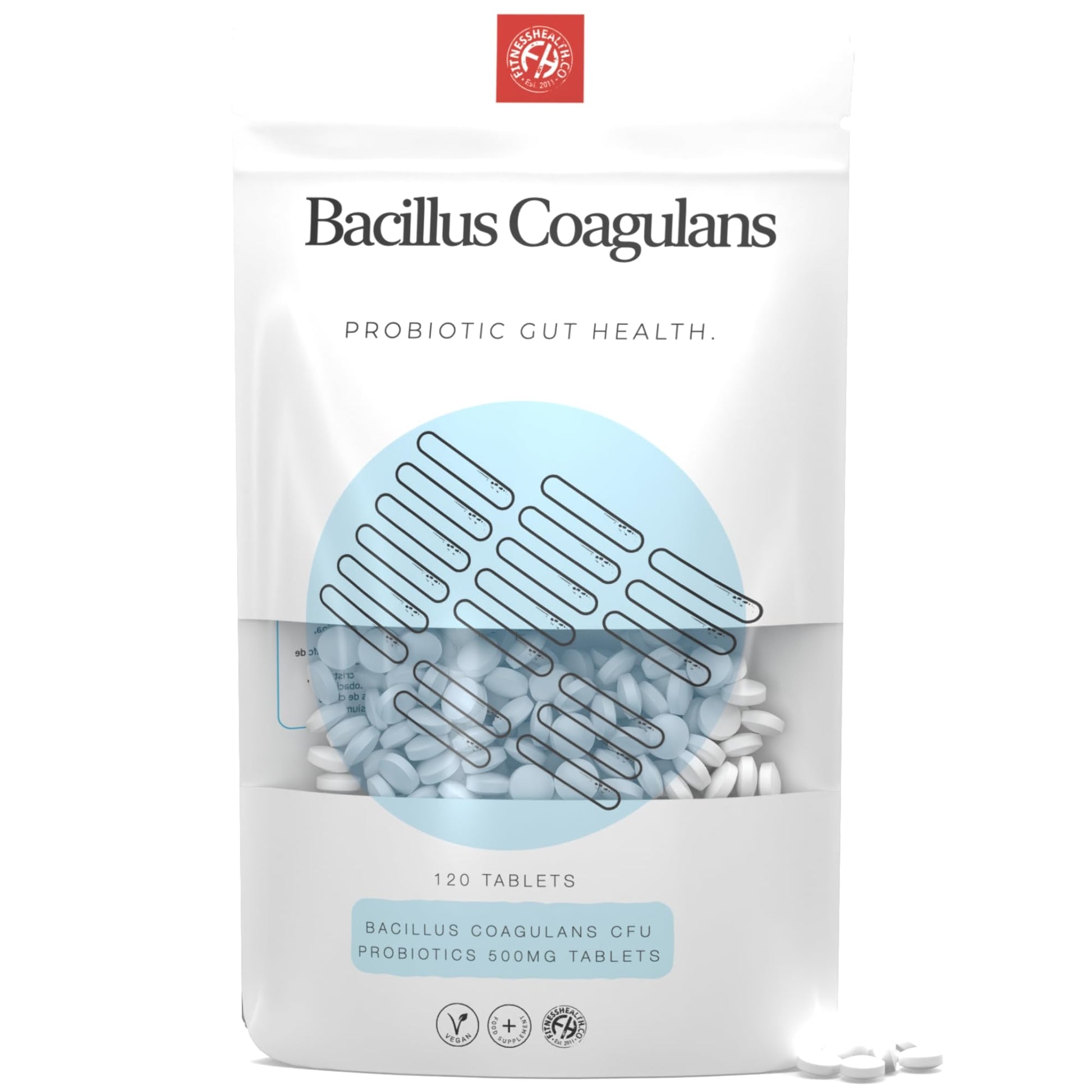 Bacillus Coagulans 500MG - Suplemento Vegano para la Salud Intestinal