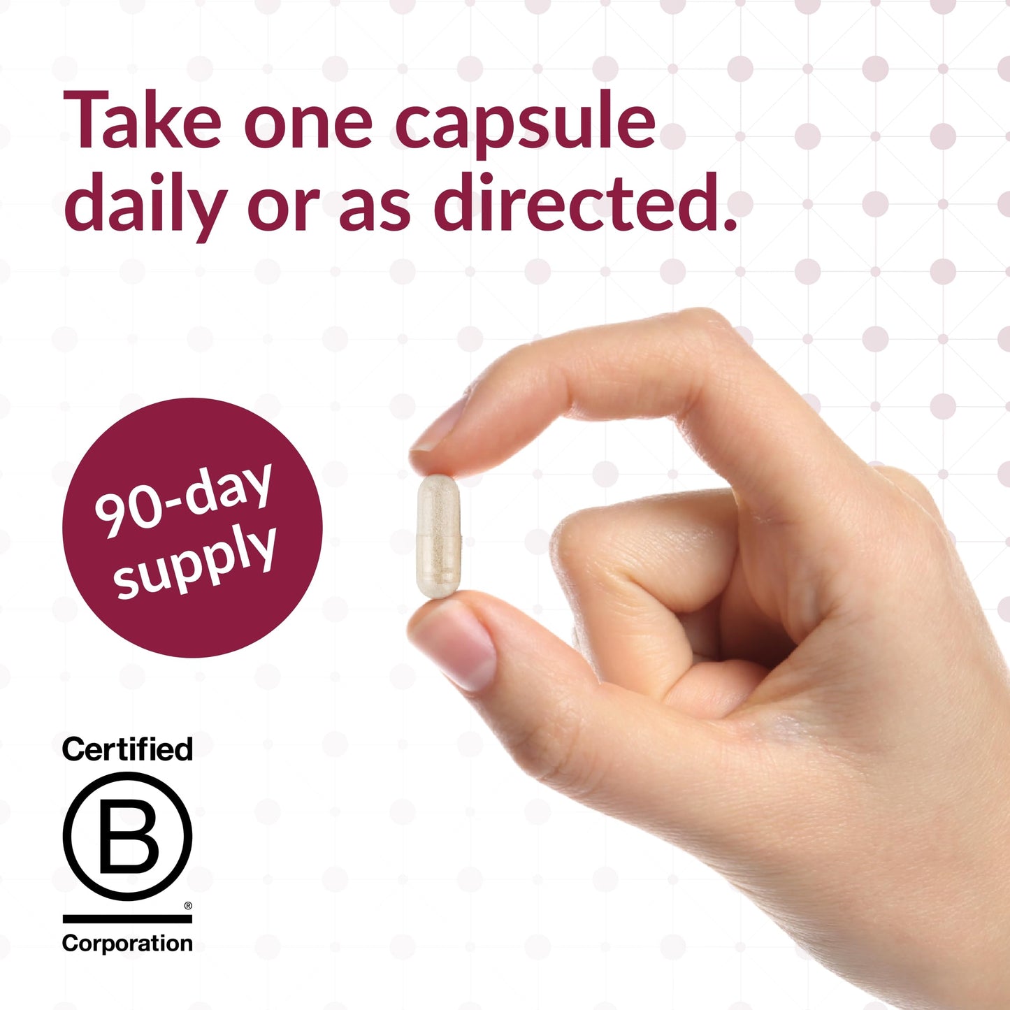 Bariatric Advantage cápsulas vitamina b1 detalle color blanco