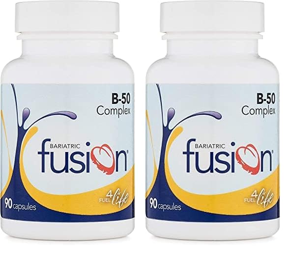 Paquete doble Bariatric Fusion Complejo Vitaminas B-50 90 cápsulas