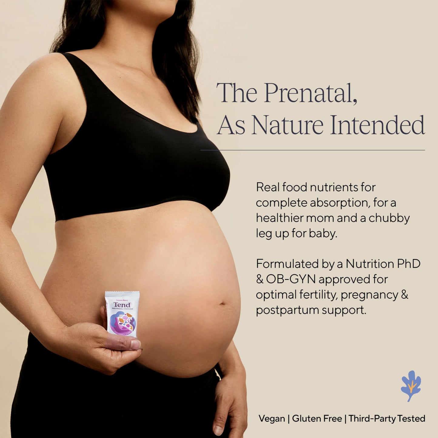Barra prenatal Tend Daily Best presentación variada