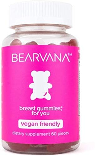 Gomitas Bearvana veganas para apoyo al pecho