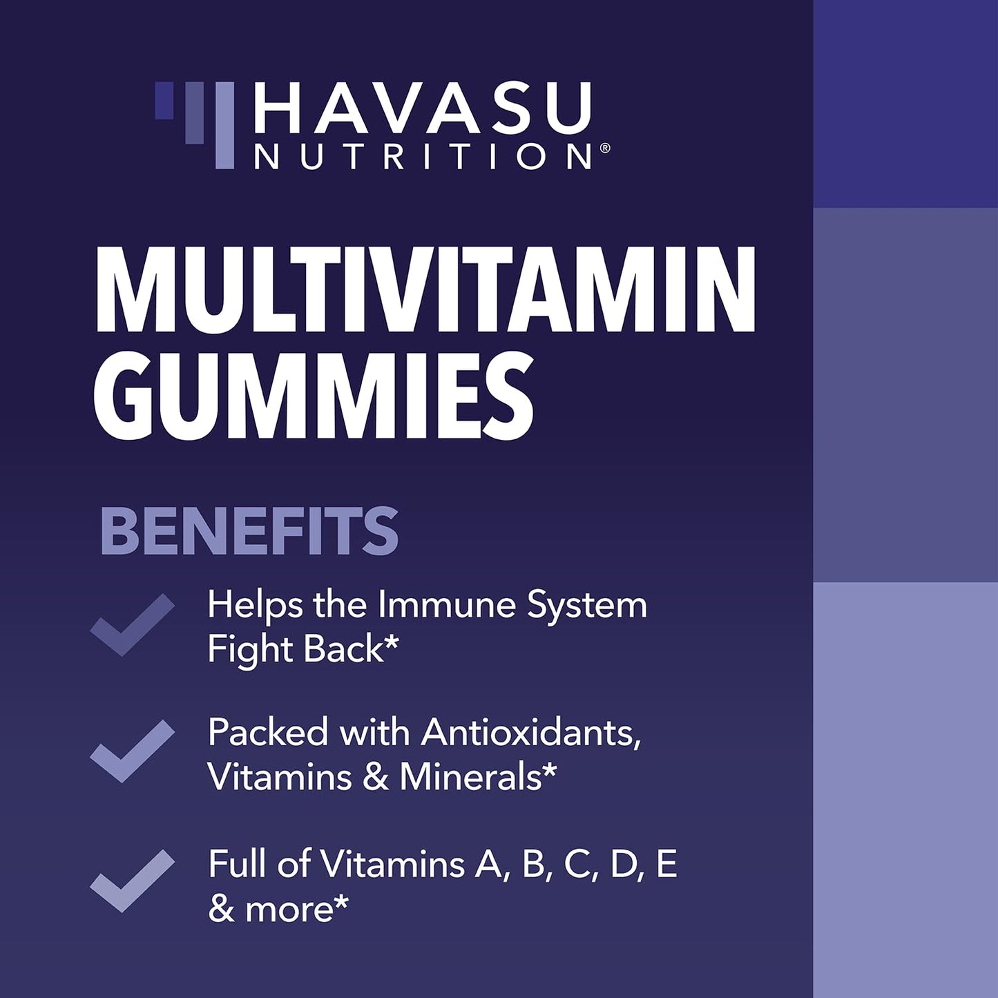 Beneficios de las gomitas multivitamínicas