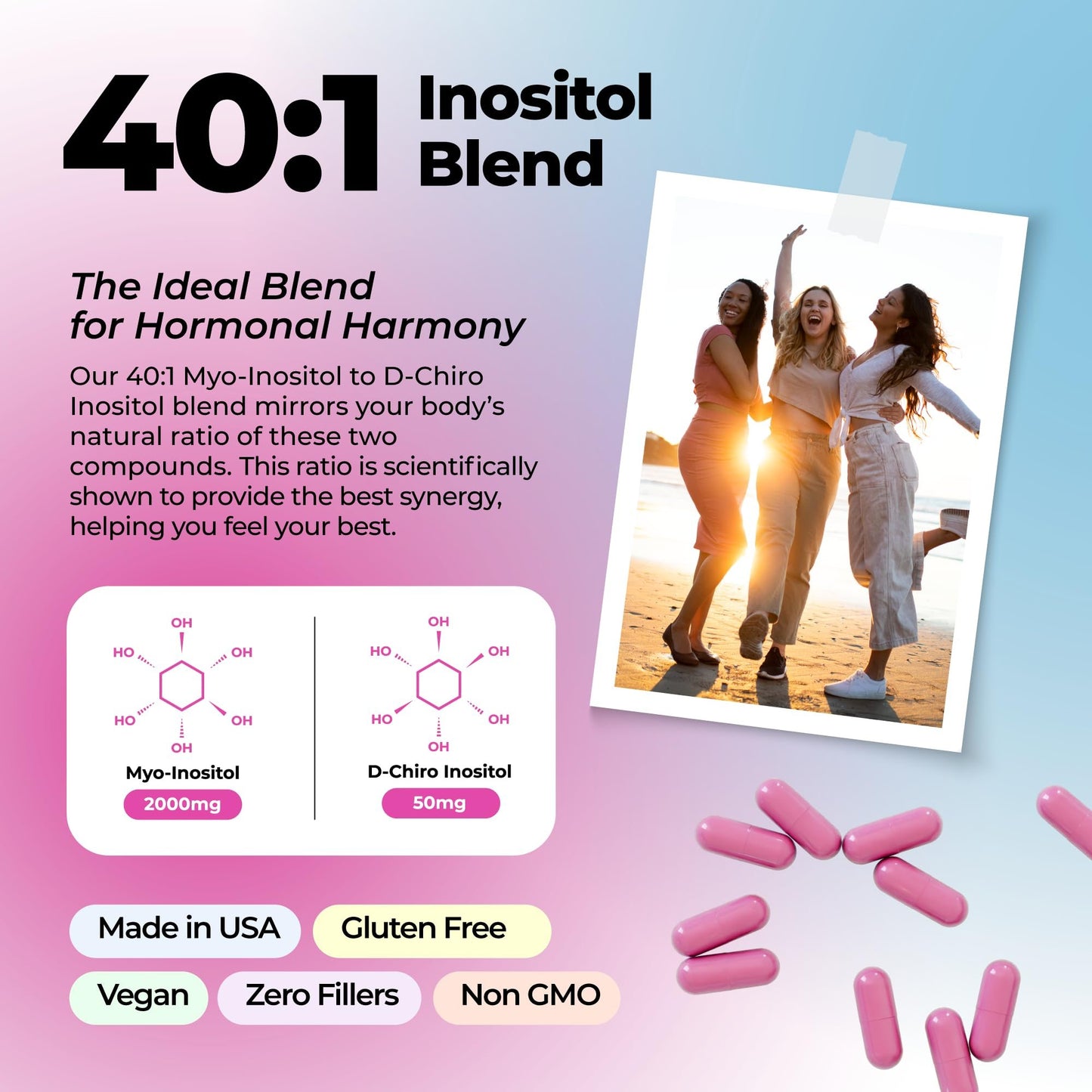 Beneficios Hersitol con probióticos y vitaminas para mujer equilibrada