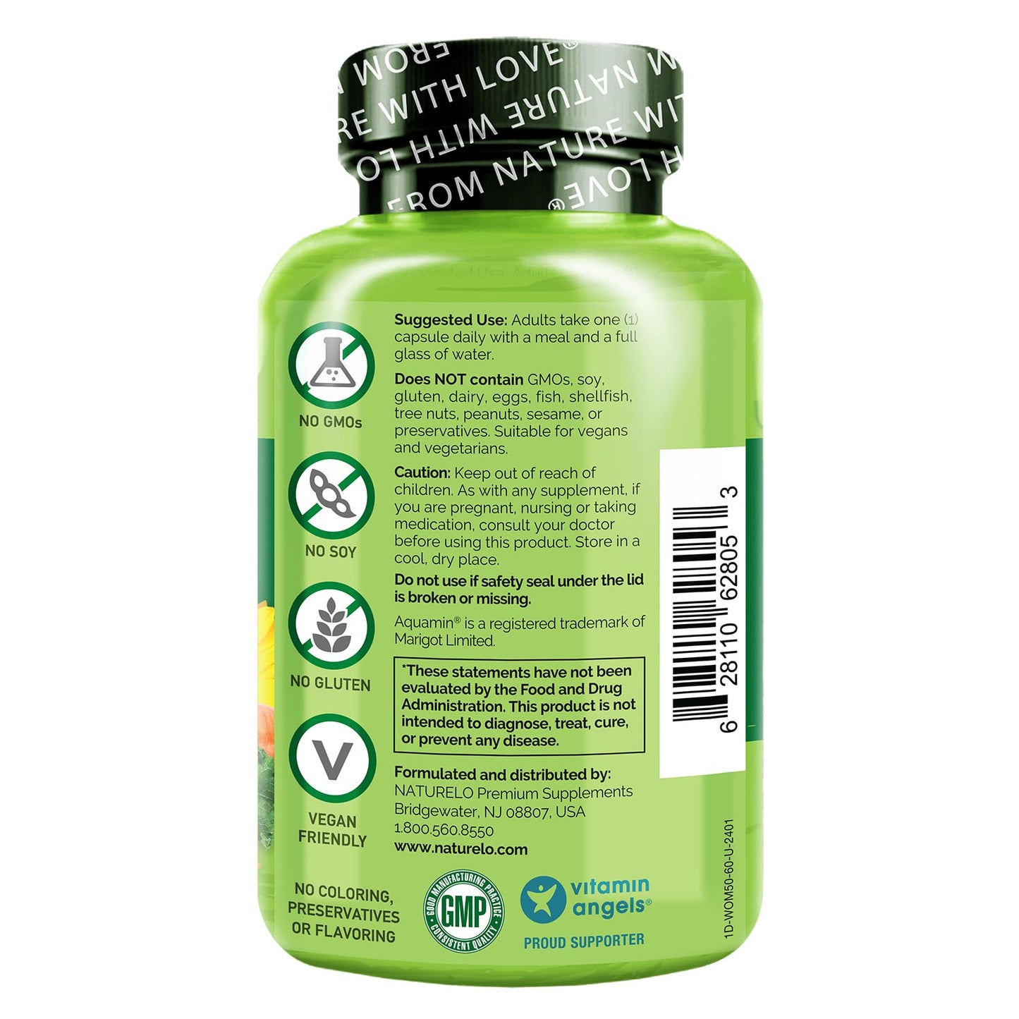 Beneficios de ingredientes naturales en NATURELO para mujeres 50+.