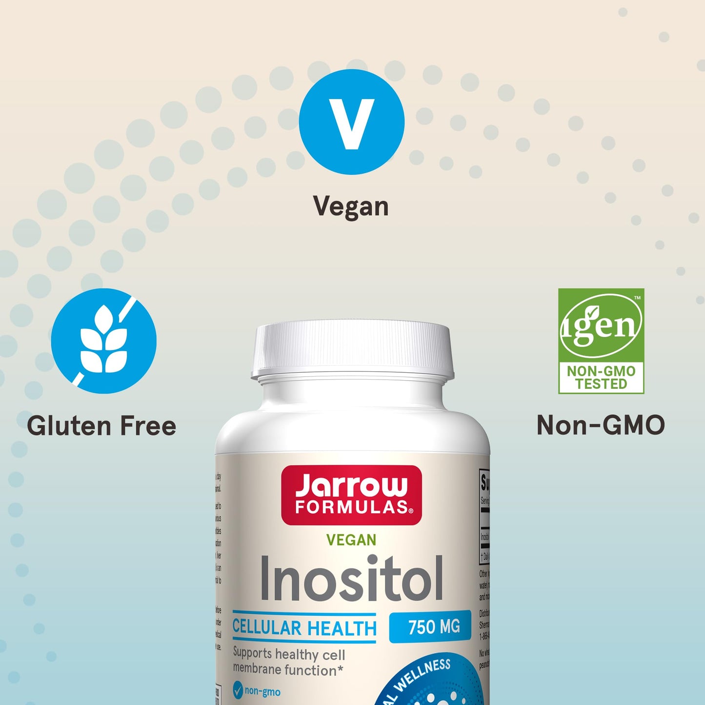 beneficios del inositol vegano