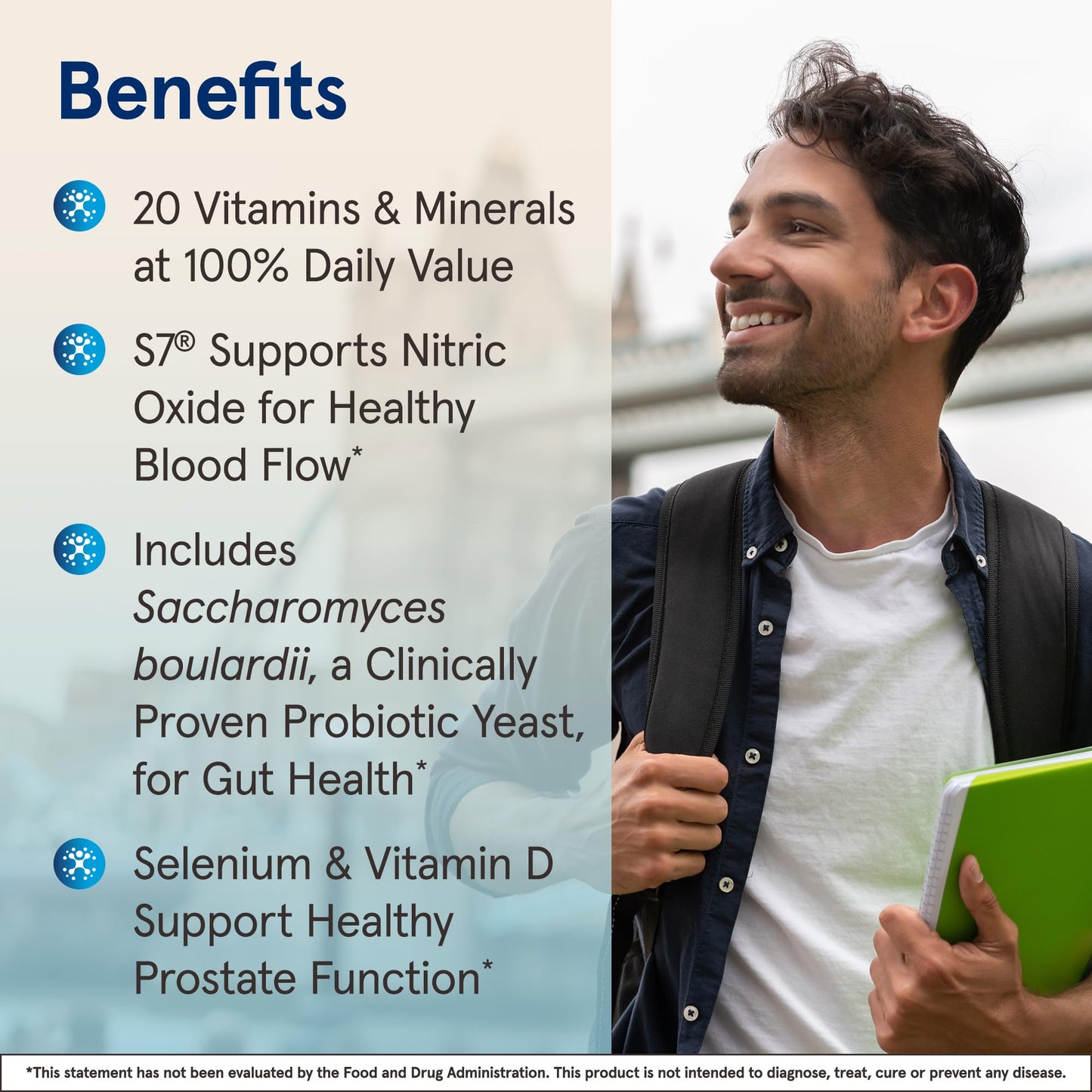 Beneficios de las Multivitaminas Jarrow para Hombres
