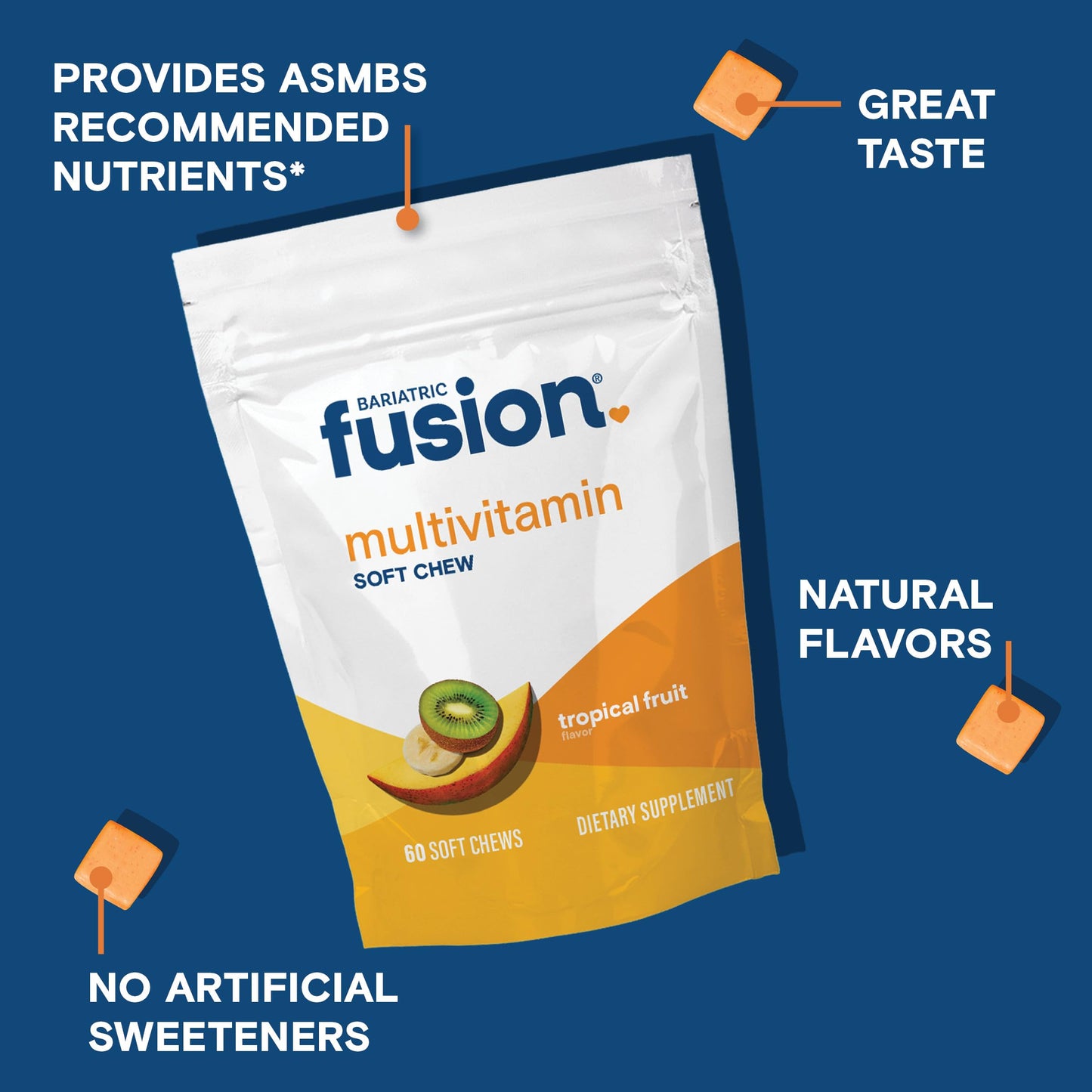 Beneficios del multivitamínico Bariatric Fusion