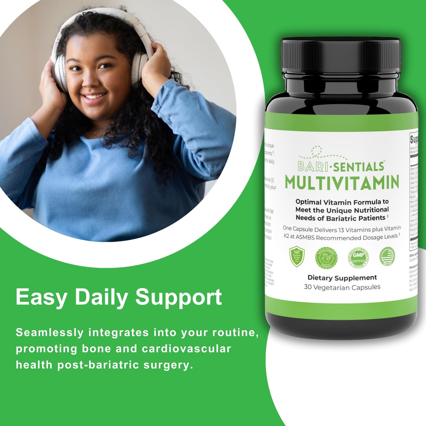 Beneficios del multivitamínico bariátrico R-Kane