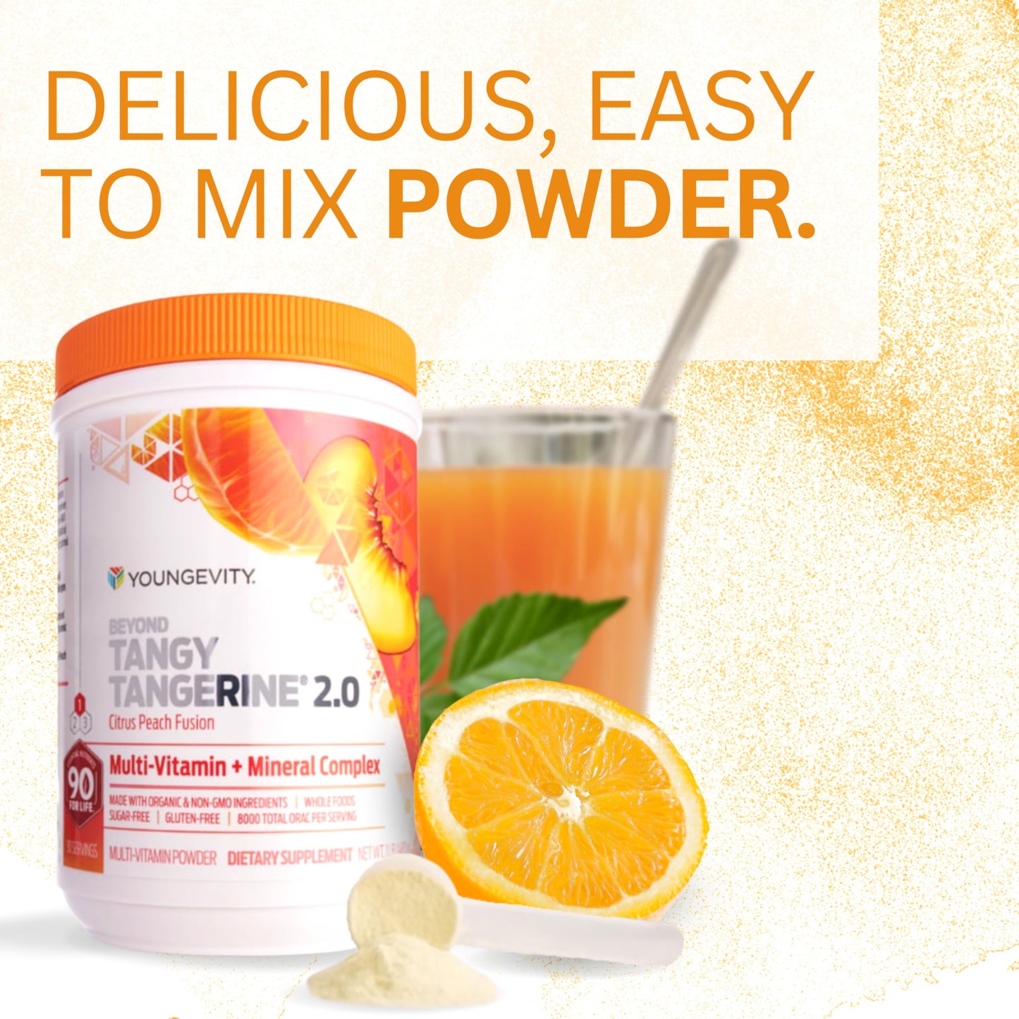 Beneficios del multivitamínico Tangy Tangerine