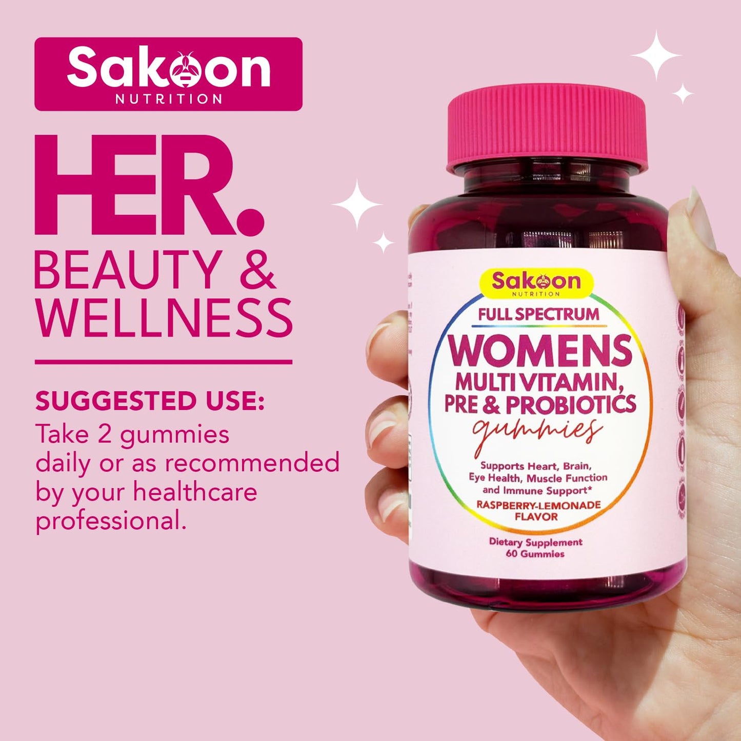 Beneficios de salud del multivitamínico Sakoon.
