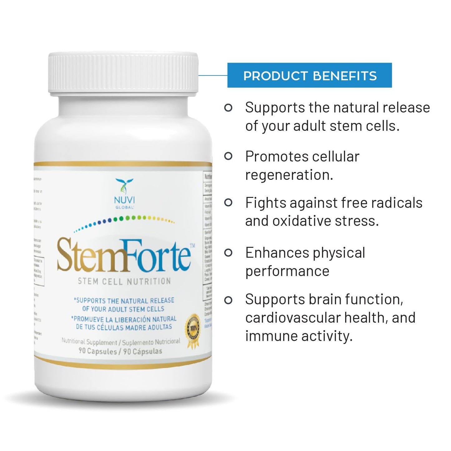 Beneficios de los suplementos StemForte
