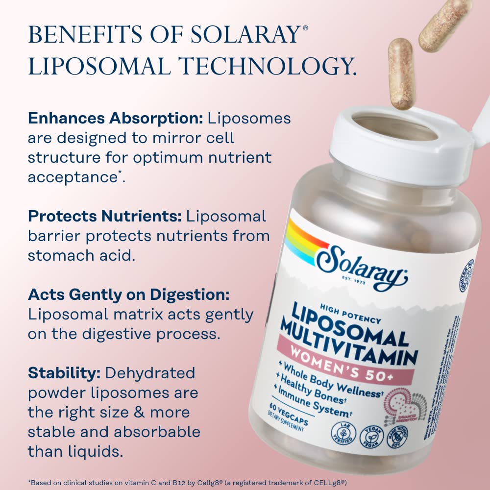 Beneficios de la tecnología liposomal de SOLARAY