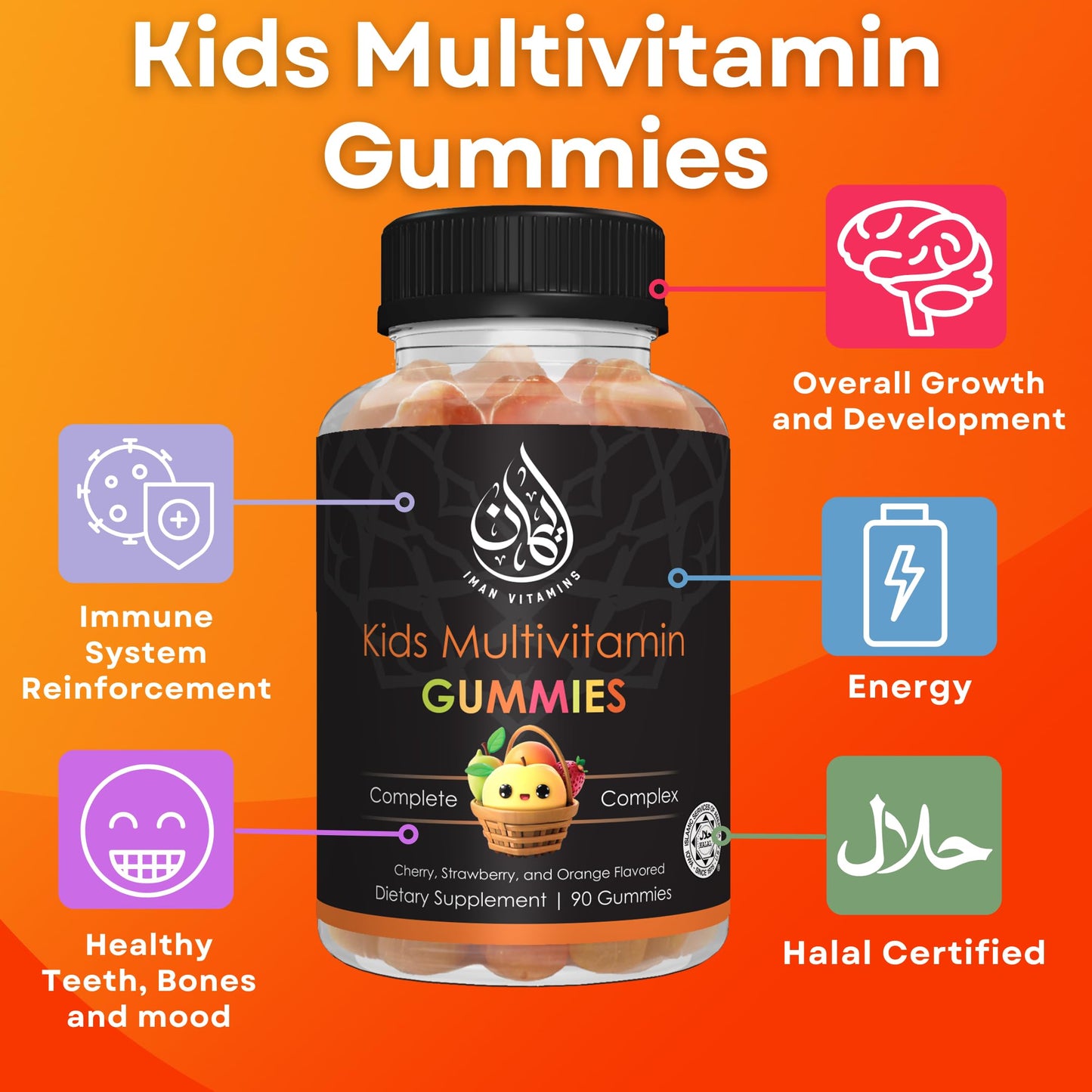 Beneficios de vitaminas infantiles para inmunidad y energía