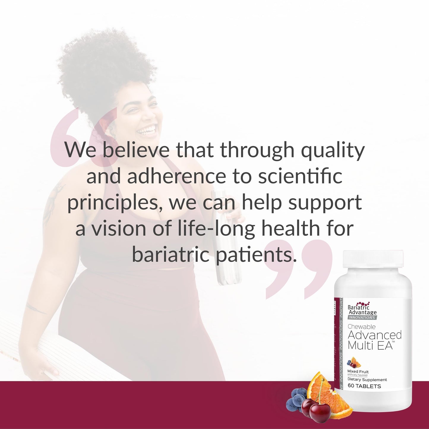 Beneficios vitaminas para pacientes bariátricos.