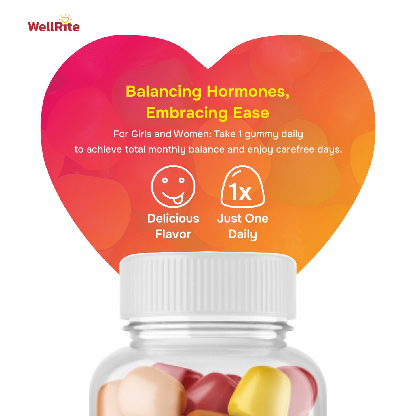 beneficios de Wellrite gummies PMS