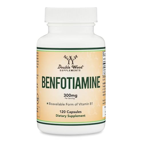 Benfotiamina Double Wood cápsulas detalle