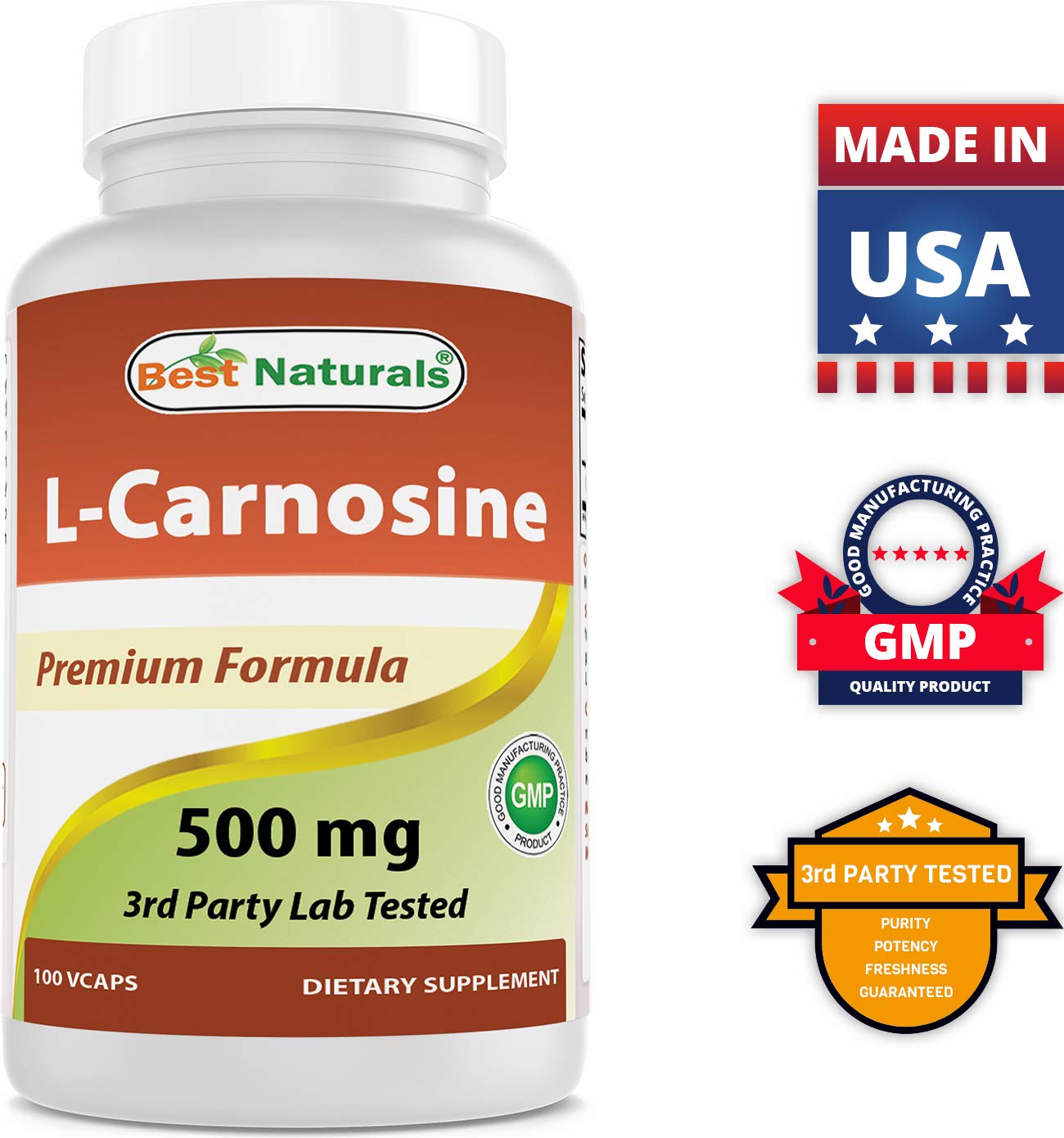 Best Naturals suplemento laboratorio certificado calidad