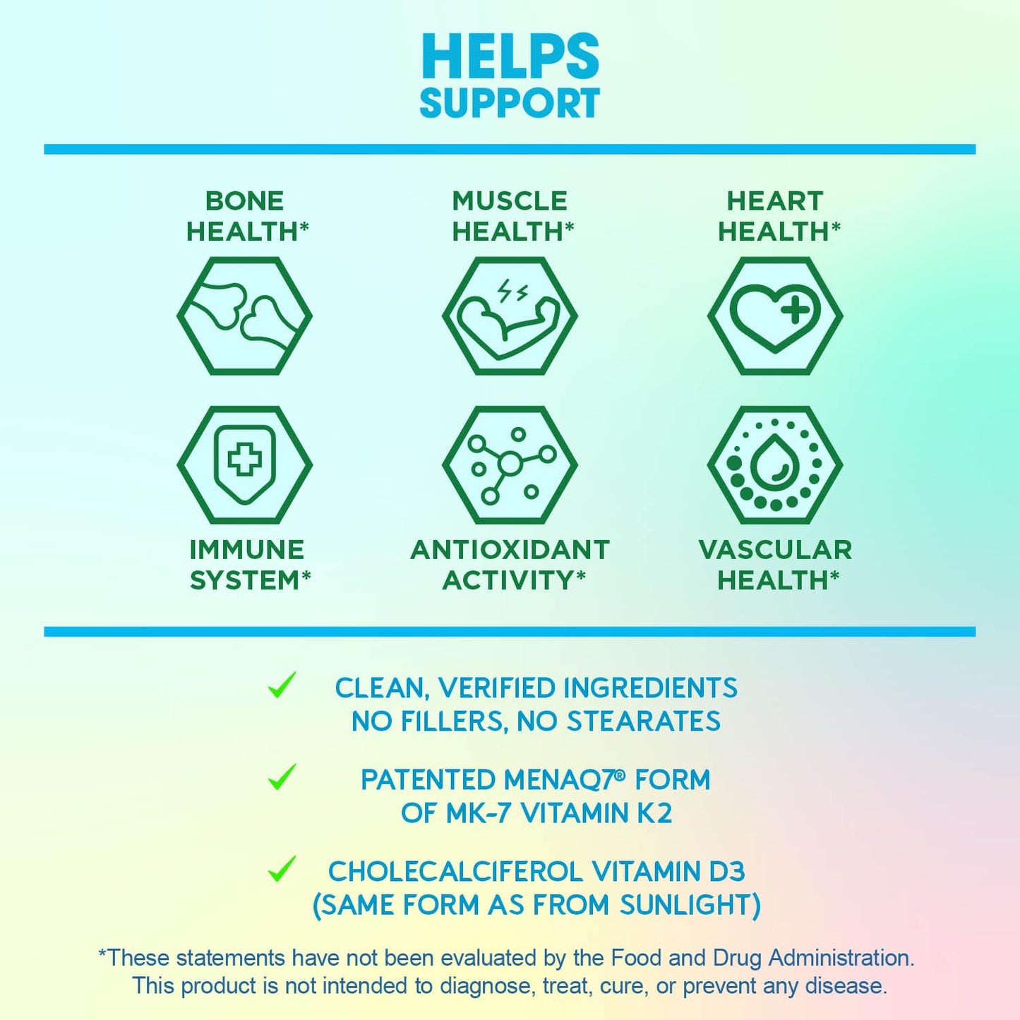 Salud cardíaca y energía con BioEmblem vitamina D3 K2