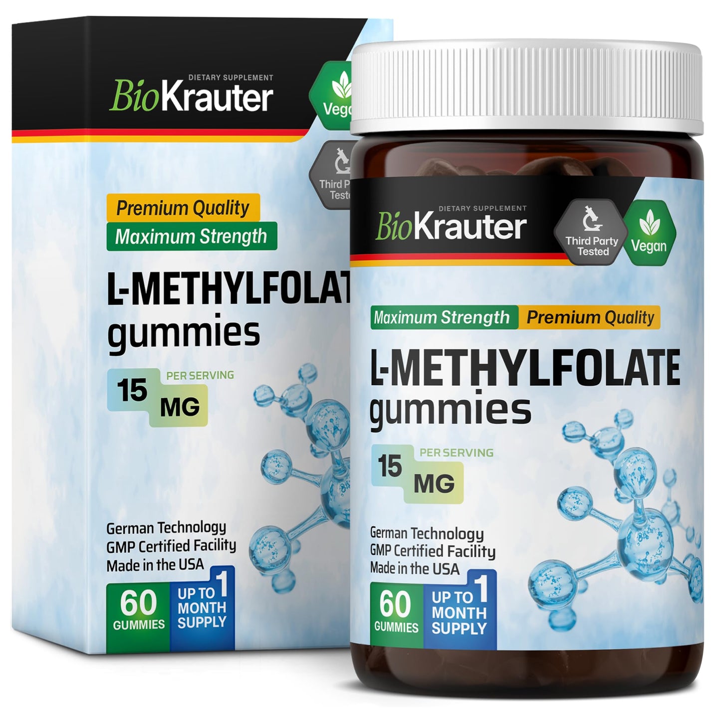 biokrauter gomitas l metilfolato 25mg dfe suplemento vitamina b9