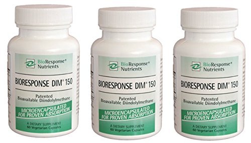 BioResponse DIM 150 mg 180 cápsulas para salud hormonal