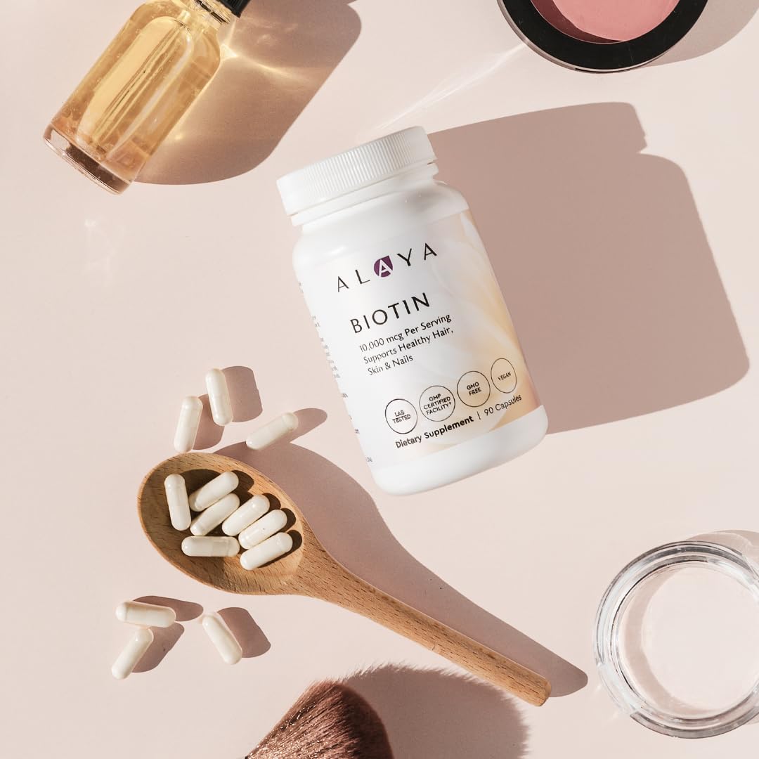 Biotina suplemento vegano 10000mcg sin GMO