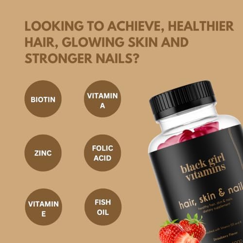 Black Girl Vitamins suplementos en gomitas para belleza integral